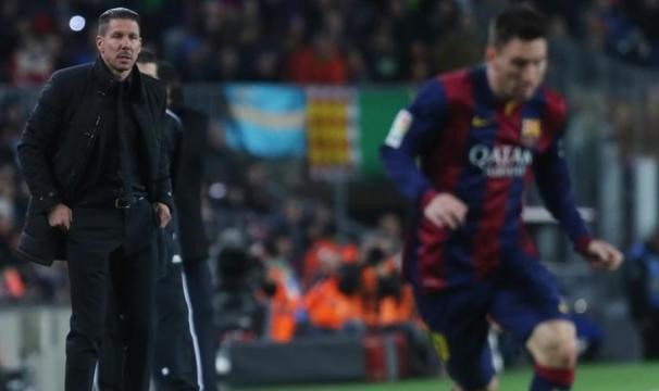 完美电竞体育集团-西蒙尼：曾给苏亚雷斯打电话，问梅西能不能来马竞